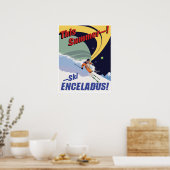 Poster Ski Encelade ! (Cuisine)