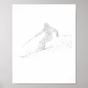 Poster Ski Freeski Freeski