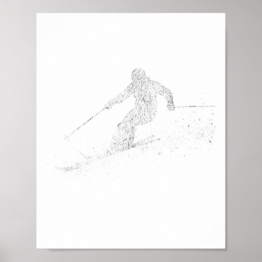 Poster Ski Freeski Freeski (Devant)