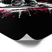 Poster Ski Freeski Ski Freeski Hiver Extreme Sports (Coin)