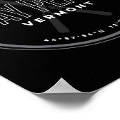Poster Ski Jay Peak Vermont (Coin)