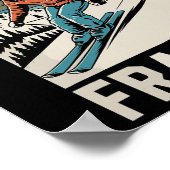 Poster Ski Killy France (Coin)