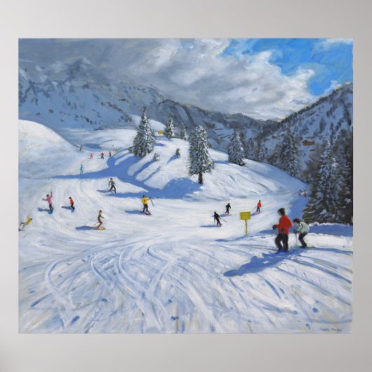 Poster Ski Kitzbhuel 2014 (Devant)