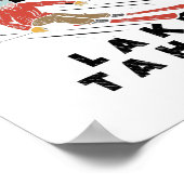 Poster Ski - Lac Tahoe (Coin)