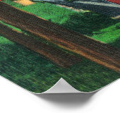 Poster Ski mobile Cranmore Mountain en été (Coin)