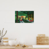 Poster Ski mobile Cranmore Mountain en été (Cuisine)