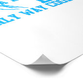 Poster Ski Papa Comme Un Papa Régulier Seulement Glacière (Coin)