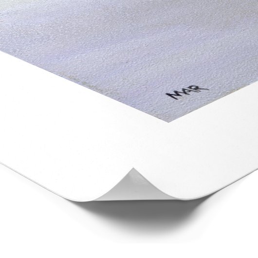 Poster Ski racing rats amusant art unique ski peinture de (Coin)