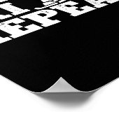 Poster Ski Rétro Manger Sommeil Ski Répéter Skier Hiver (Coin)