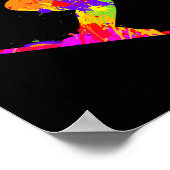 Poster Ski Ski Ski Ski Hommes Garçons Enfants 1 (Coin)