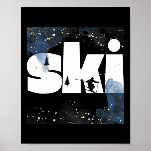 Poster Ski Sur Les Pistes4