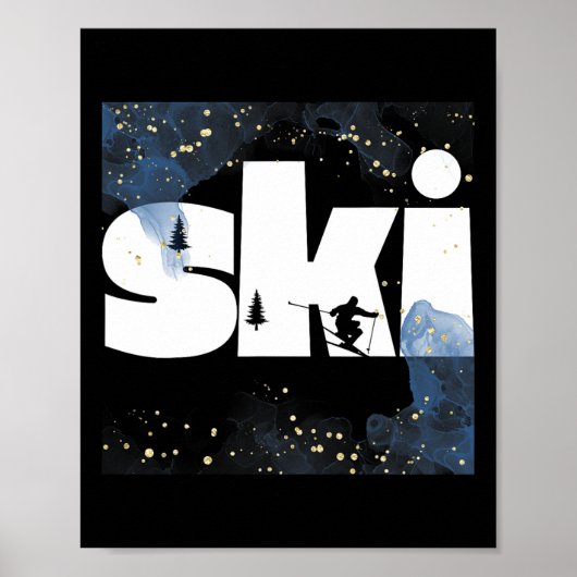 Poster Ski Sur Les Pistes4 (Devant)