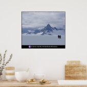 Poster Ski vers Glacier King en Alaska (Cuisine)