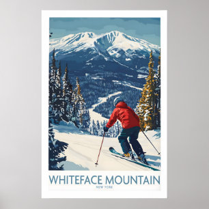 Poster Ski Whiteface NY 1