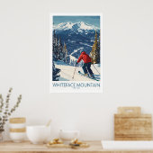 Poster Ski Whiteface NY 1 (Cuisine)