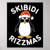 Poster Skibidi Rizzmas Funny Noël Saison P (Devant)