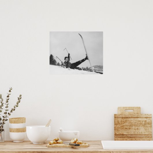 Poster Skier féminin 2 (Cuisine)