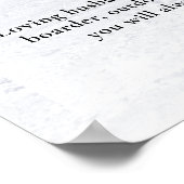 Poster Skier Snowboarder Vie Célébration Photo Funéraille (Coin)