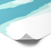 Poster Skier Transportant Ski De Neige - Les Rocheuses (Coin)