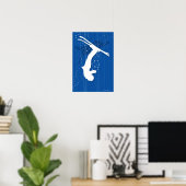 Poster Skieur de style libre (Bureau à domicile)