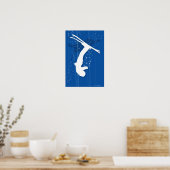Poster Skieur de style libre (Cuisine)