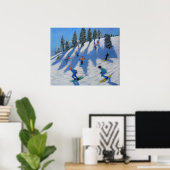 Poster Skieurs Lofer 2010 (Bureau à domicile)