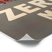 Poster Skiing Alps Zermatt Switzerland Vintage Travel (Coin)