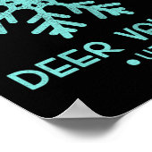 Poster Skiing Femmes Deer Valley Utah (Coin)