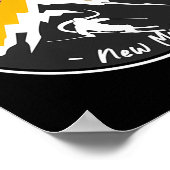 Poster Skiing In Pajarito New Mexico (Coin)