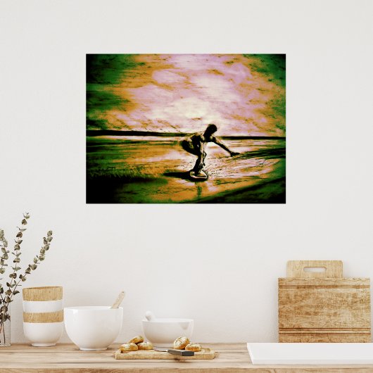 Poster Skimboard Spencer (Cuisine)
