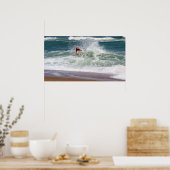 Poster Skimboarding par Shirley Taylor (Cuisine)