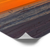 Poster Skimmers volant à Sunrise, Floride Beach (Coin)