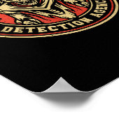 Poster Skinwalker Detection Agency Funny Cryptid Skinwalk (Coin)