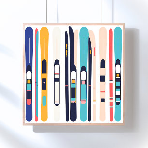 Poster Skis