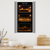 Poster Skopje la nuit (Cuisine)