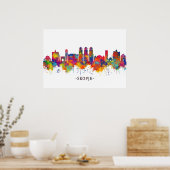 Poster Skopje Republic of Macedonia (Cuisine)