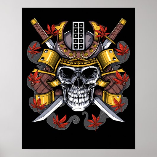 Poster Skull (Devant)