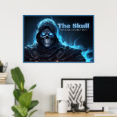 Poster Skull (Thuiskantoor)