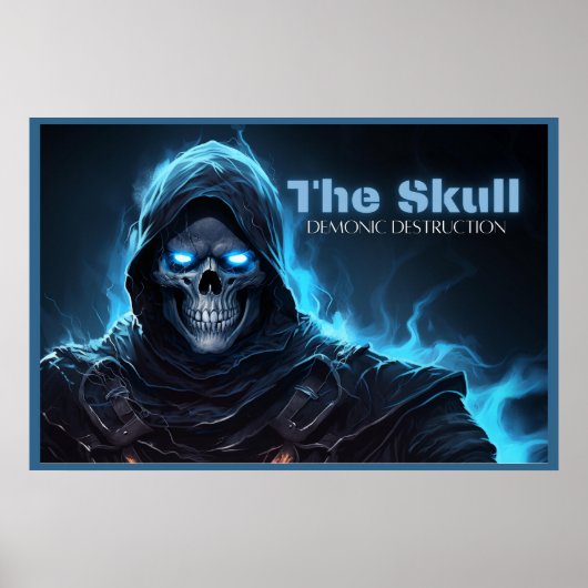 Poster Skull (Voorkant)