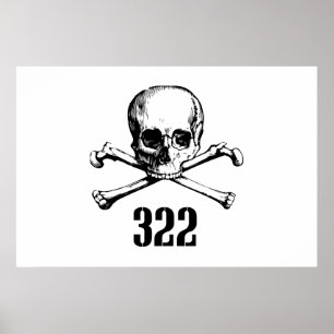 Poster Skull and Bones 322