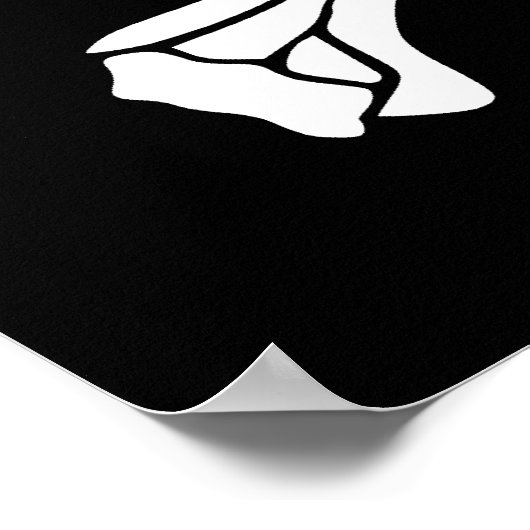 Poster Skull and Cross Bones (Coin)