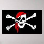 Poster Skull and Cross Bones (Devant)
