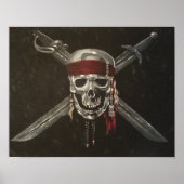 Poster Skull and Cross Bones (Devant)