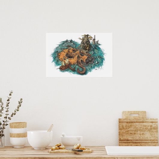 Poster Skull Island (Cuisine)