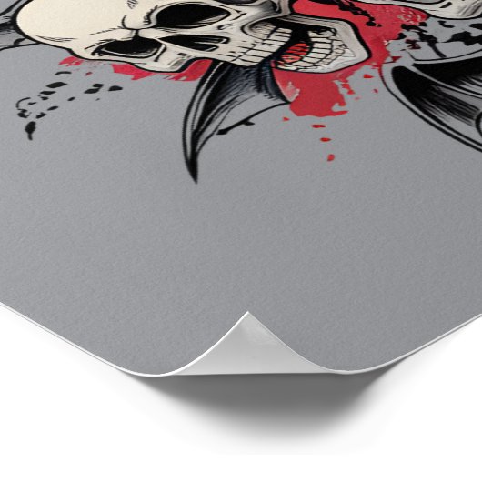 Poster Skull Swarm Chaos (Coin)