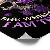 Poster Skull They Whispered To Her You Can't With Stand T (Coin)