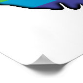 Poster skullz et lèvres. (Coin)