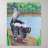 Poster Skunk (Devant)