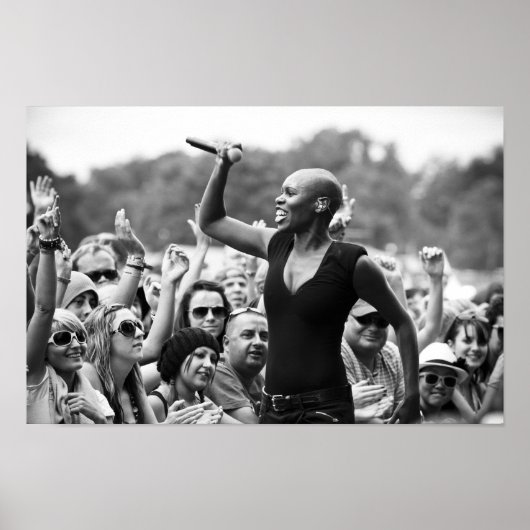 Poster Skunk Anansie à V (Devant)