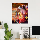 Poster SKY DANCER Native American (Bureau à domicile)